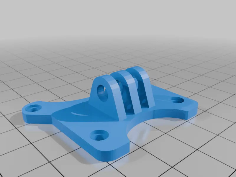 Racing drone camera mount