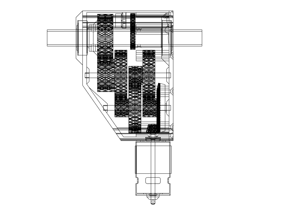 HighTorque CAD wireframe